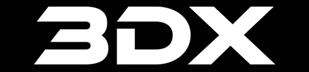 Logotipo 3DXPANSION para sistema de identidad